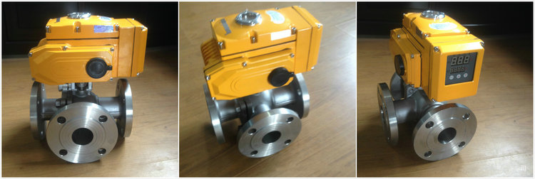 電動三通調節(jié)球閥圖